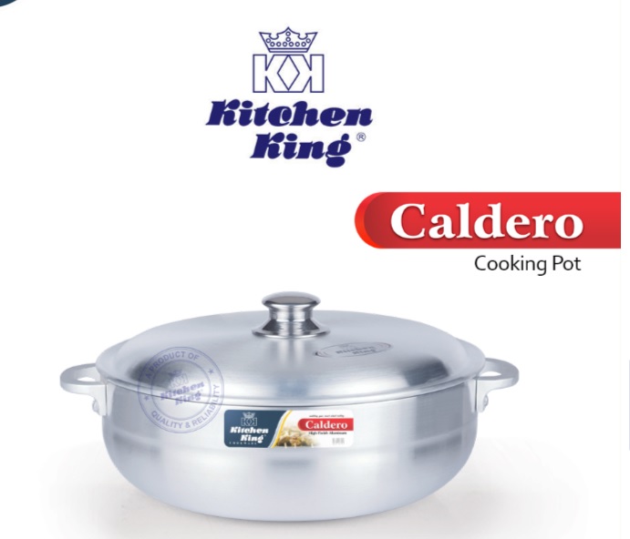Premium Quality Metal-Finish Caldero Pots (Induction) (22 CM)